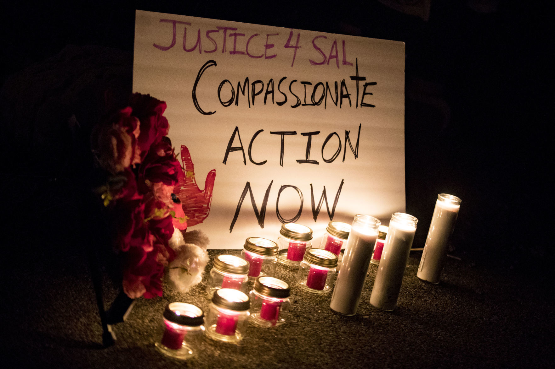 Candlelight vigil